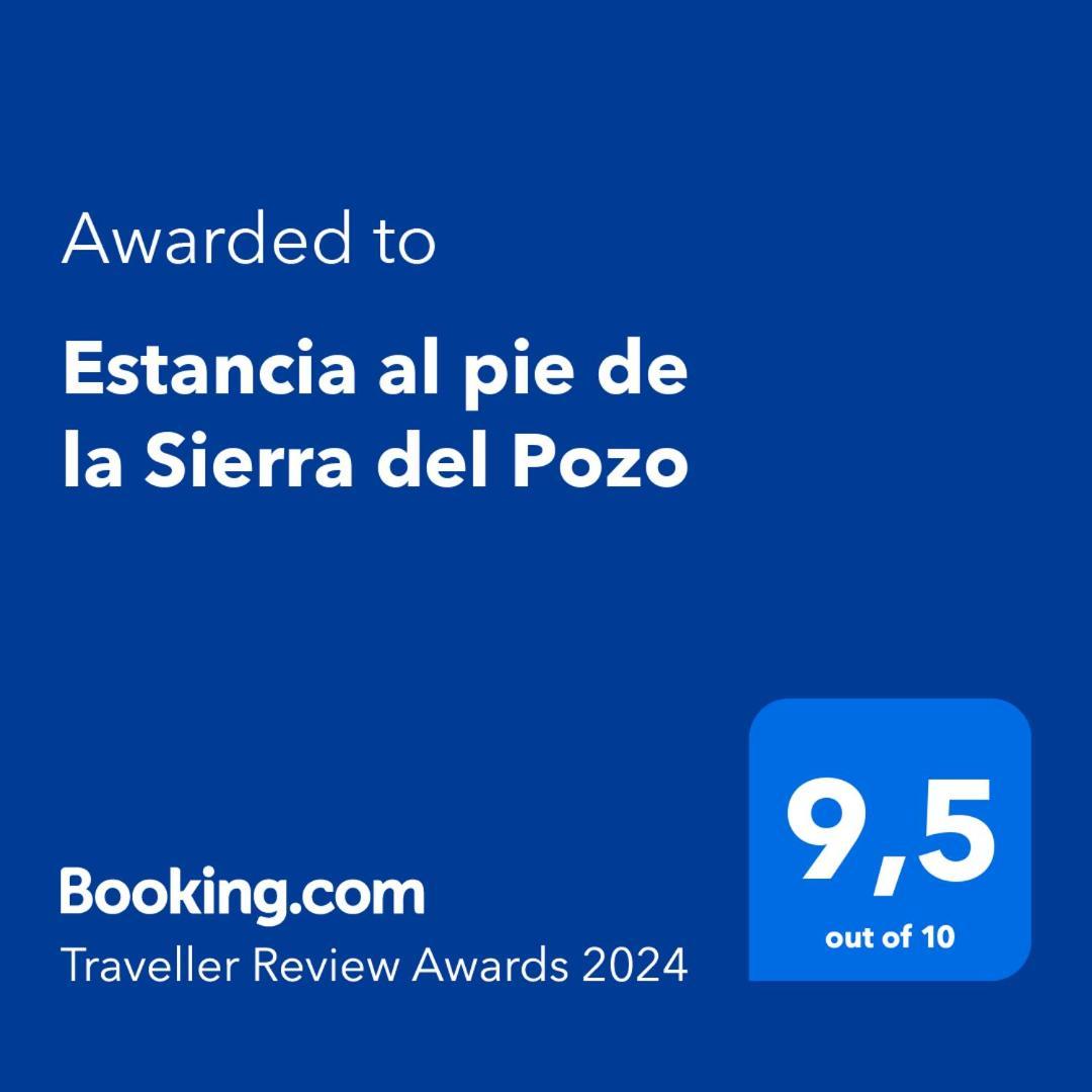 Pozo Alcón Estancia Al Pie De La Sierra Del Pozo מראה חיצוני תמונה